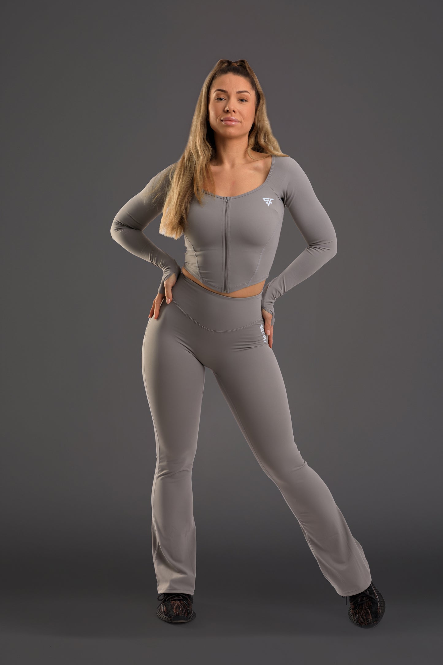 Set dama sport Tessa gri