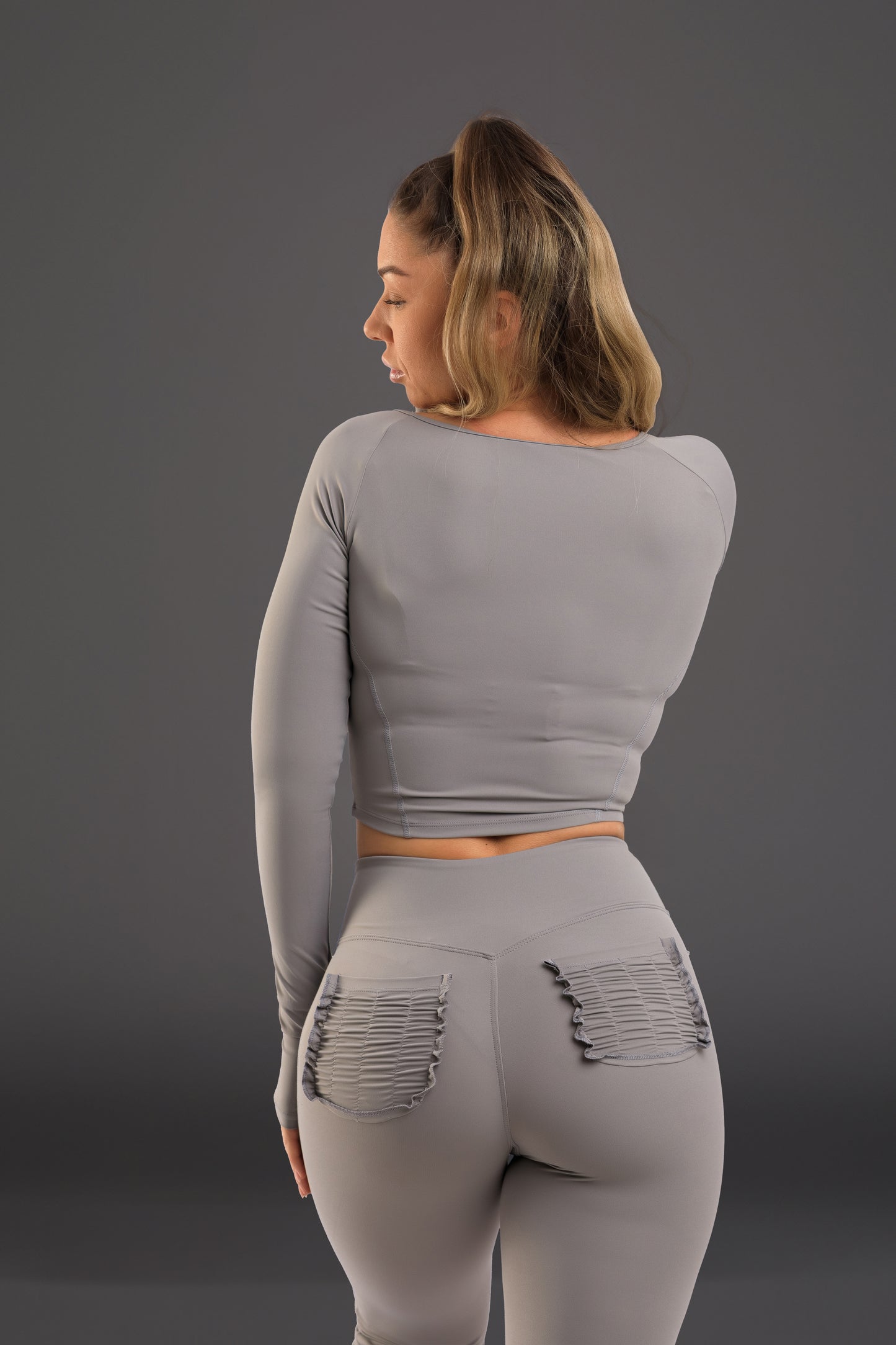Set dama sport Tessa gri
