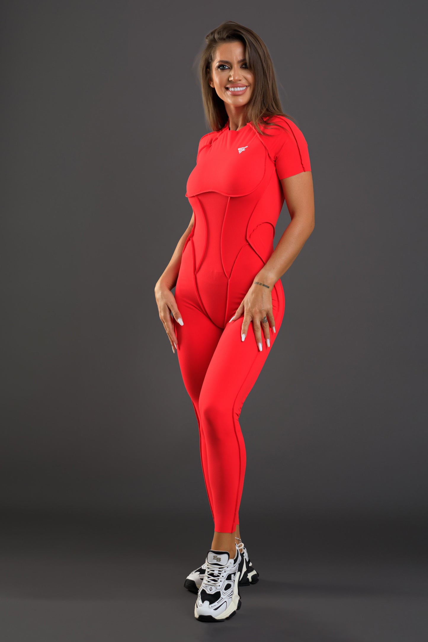 Salopeta dama sport Marysol rosie