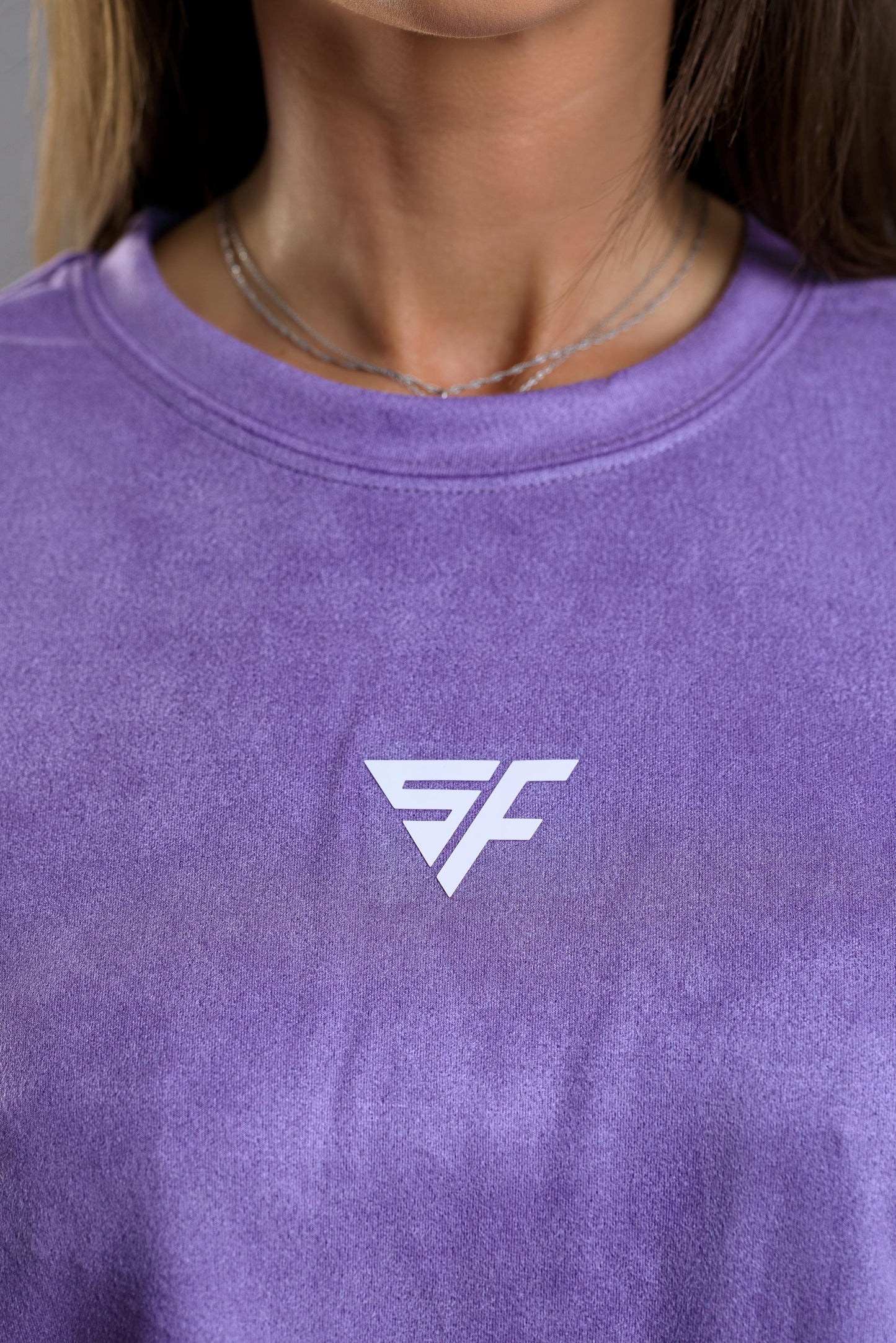 Tricou dama sport Agness mov