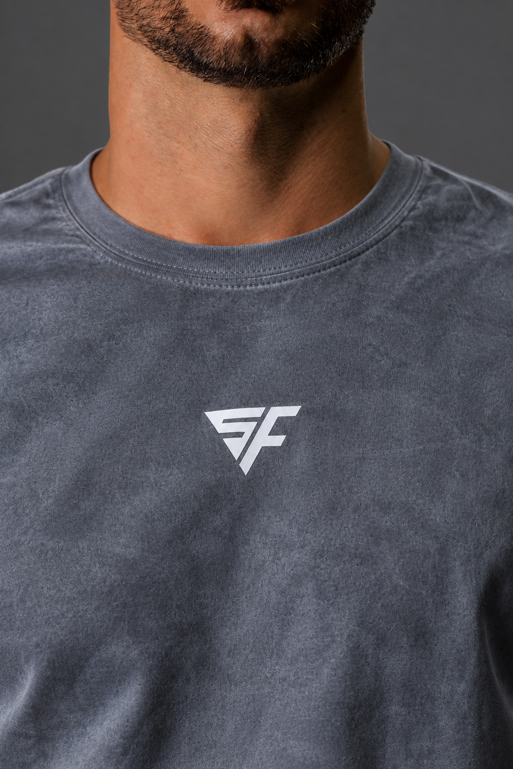 Tricou barbati sport Darius gri