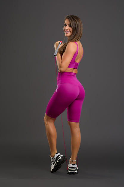 Set dama sport scurt 3/4- Hiraani ( bustiera + pantalon)
