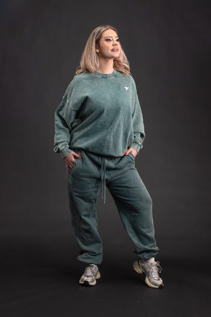 Bluzon dama sport Charlotte verde salvie