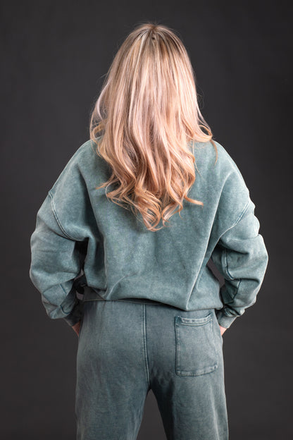 Bluzon dama sport Charlotte verde salvie