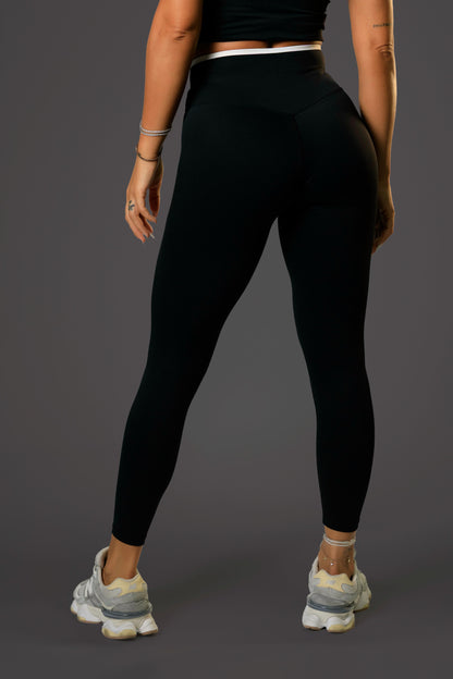 Set dama sport Zora Fit ( maiou+colant) negru