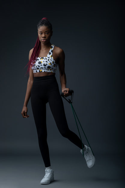 Bustiera dama sport Cindy animal print