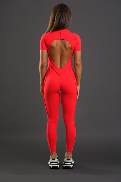 Salopeta dama sport Marysol rosie