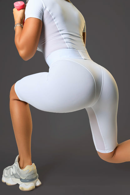 Salopeta dama sport Azura Signature alba