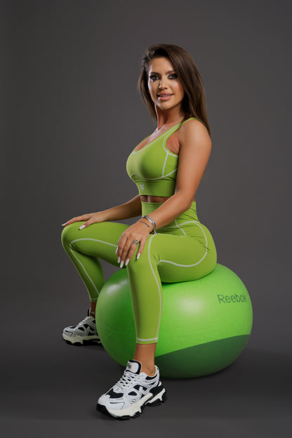 Set dama sport Evonne (colanti + bustiera)