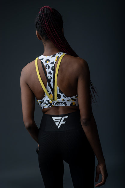 Bustiera dama sport Cindy animal print