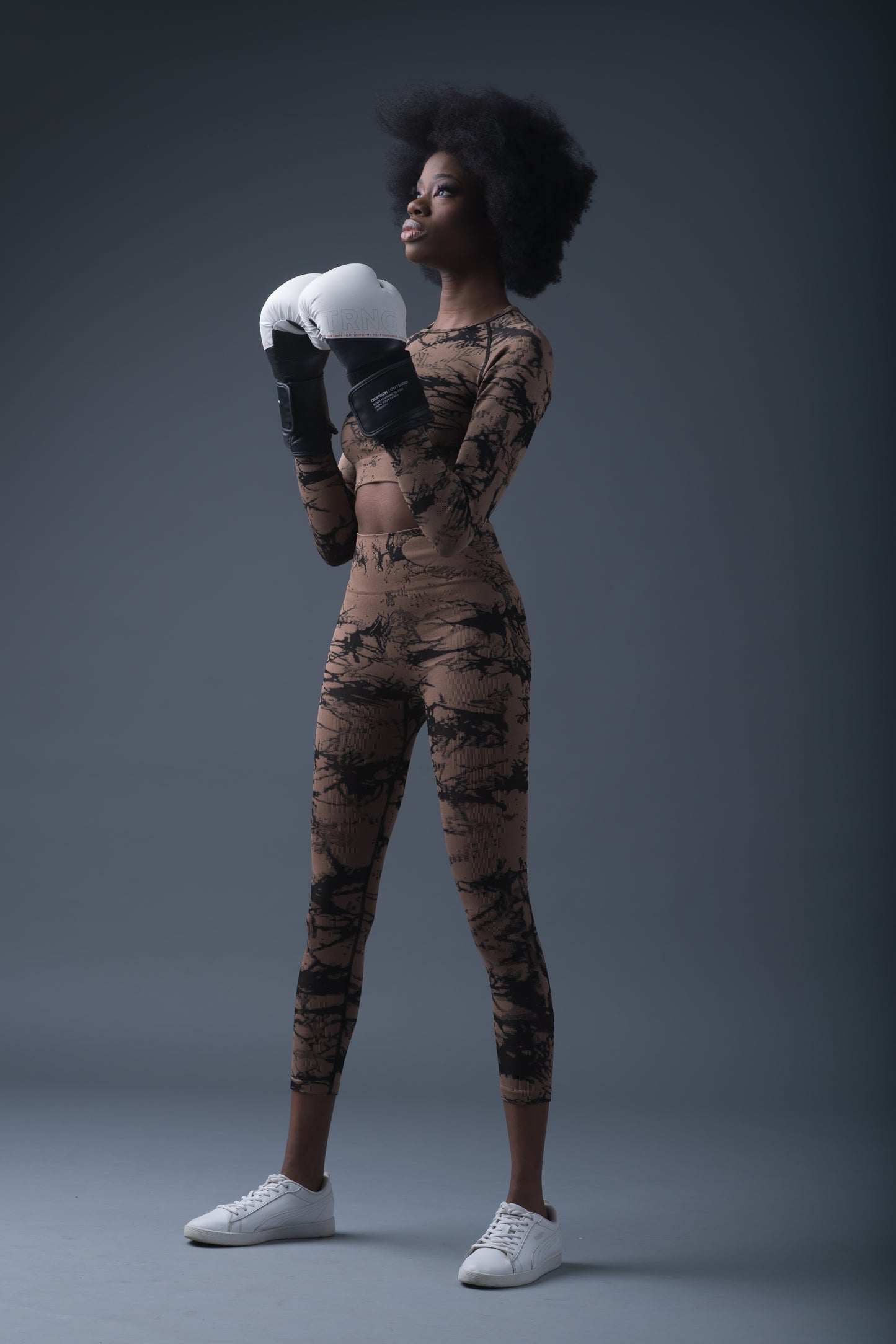 Set pantaloni + top sport Naomi