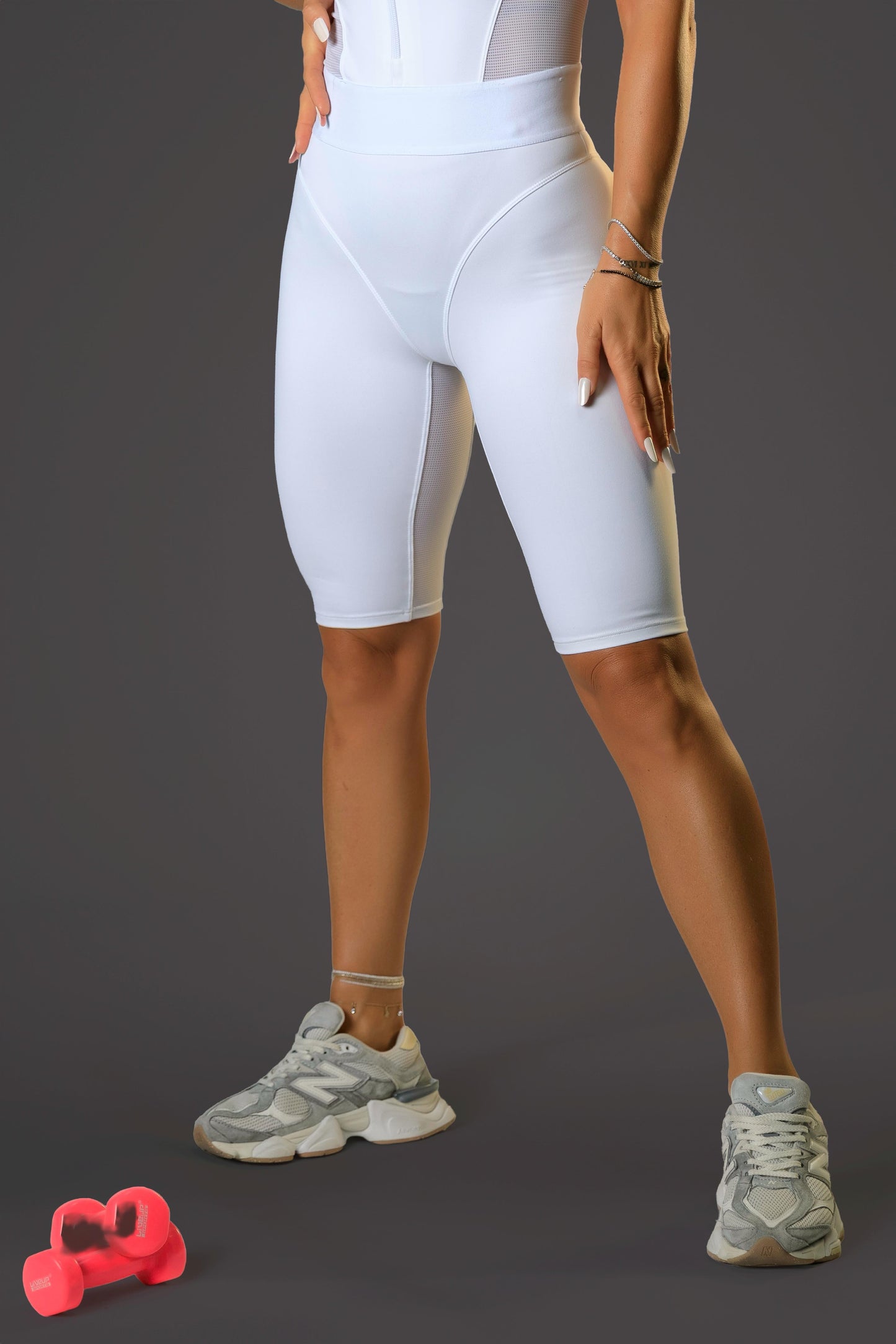 Salopeta dama sport Azura Signature alba