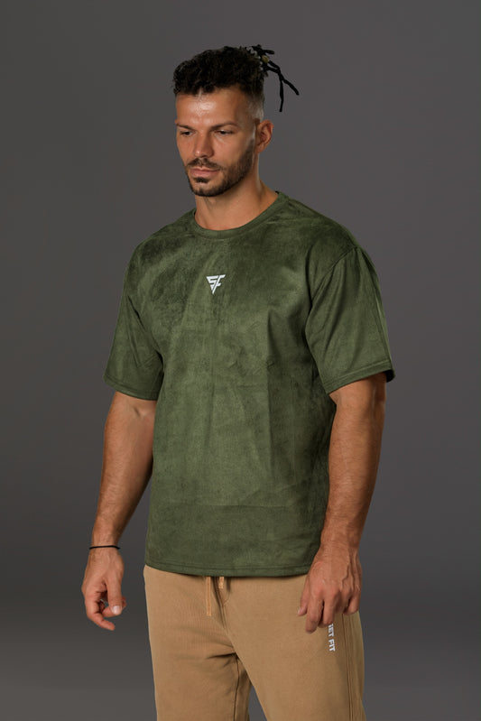 Tricou barbati sport Aron kaki