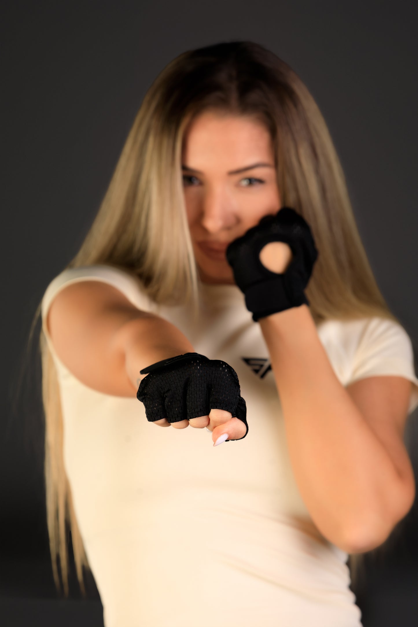 Manusi dama sport Ecaterina negre