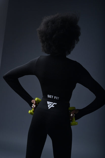 Top dama sport Abigal negru