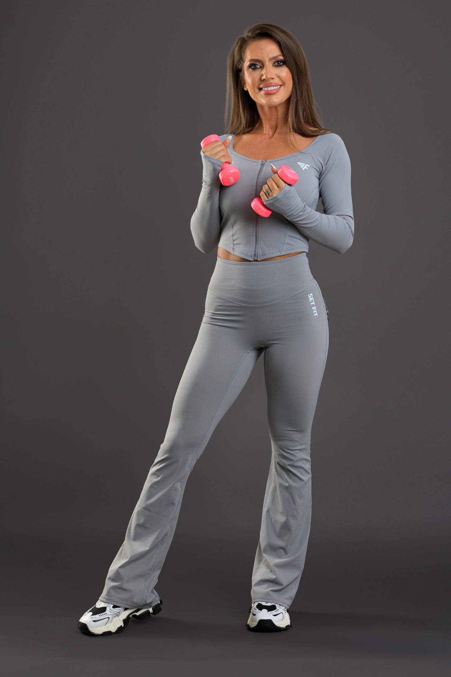 Set dama sport Tessa gri