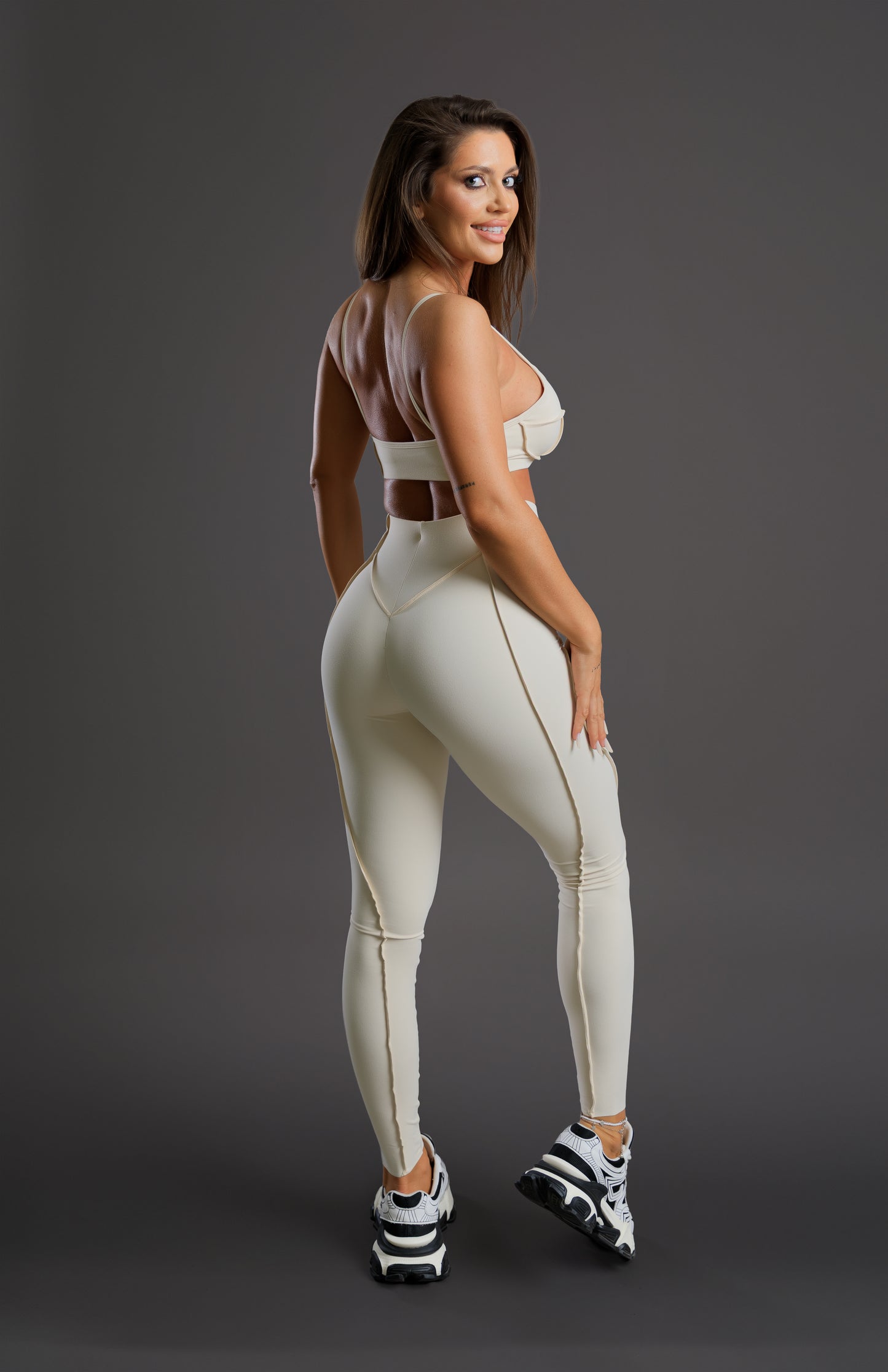 Set dama sport Doris (colanti + top)