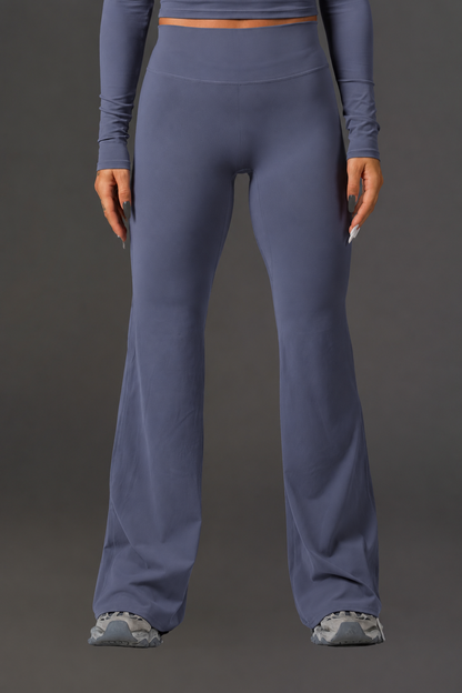 Set dama sport evazat Mauve Mist (bluza+pantalon)