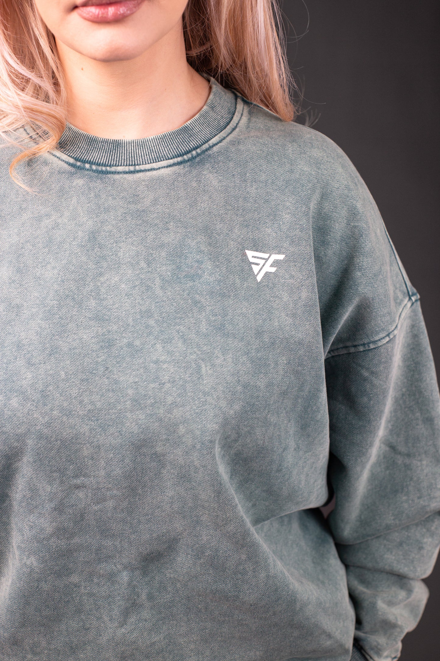 Bluzon dama sport Charlotte verde salvie