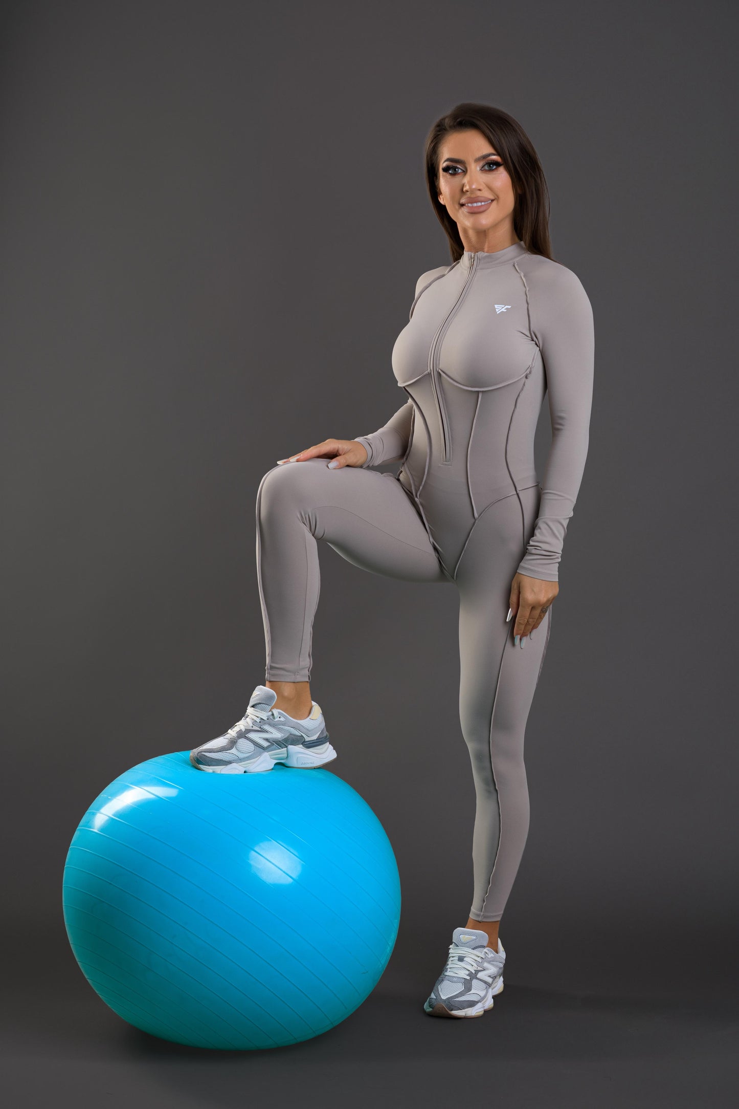 Salopeta dama sport Keiko grej