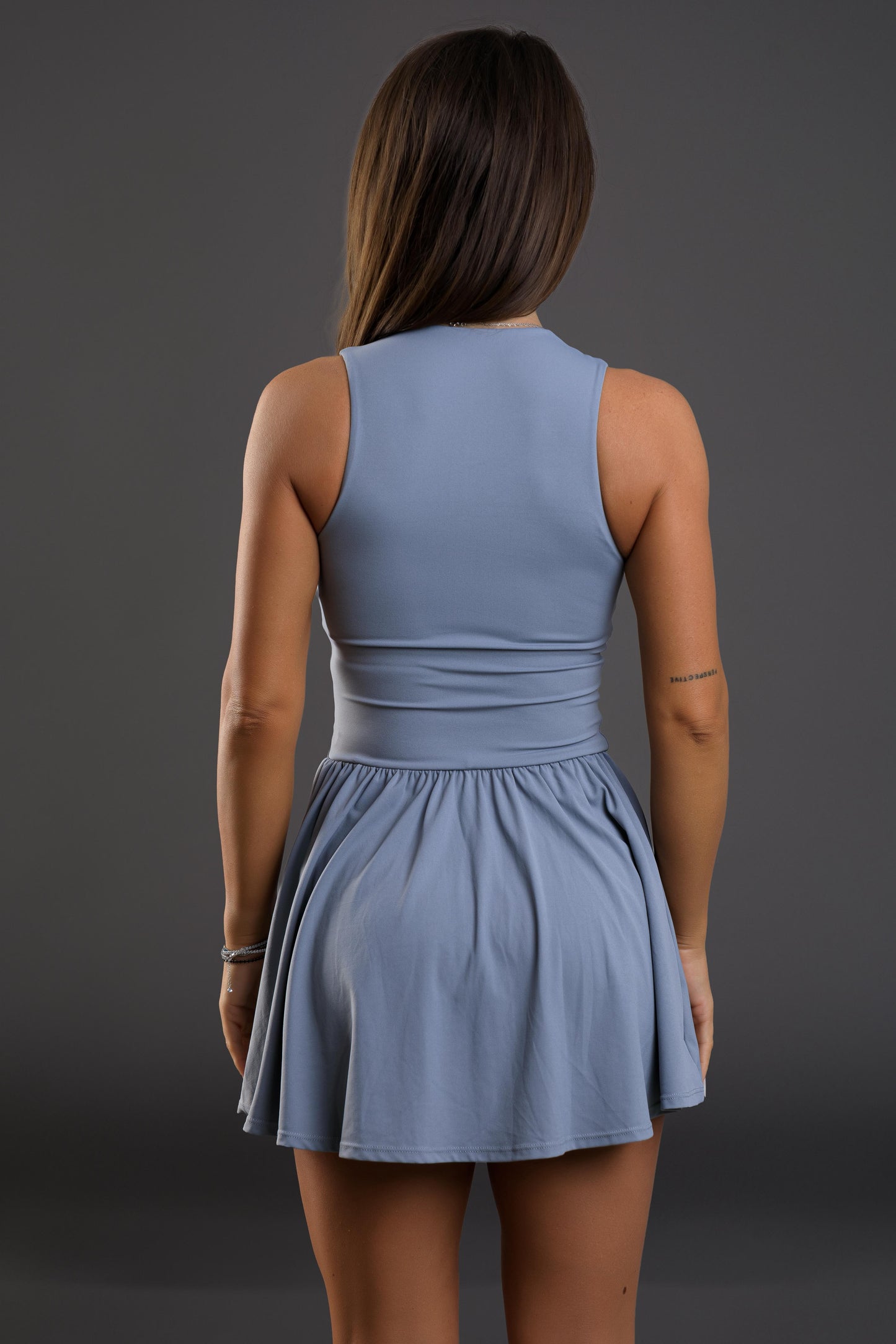 Rochie pantalon dama sport Lindsay gri