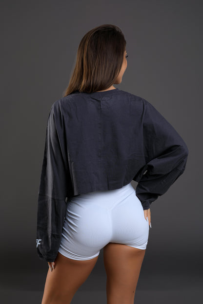 Hoodie dama sport Amy gri inchis