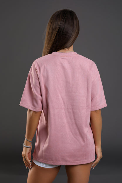 Tricou dama sport Agness roz pudra