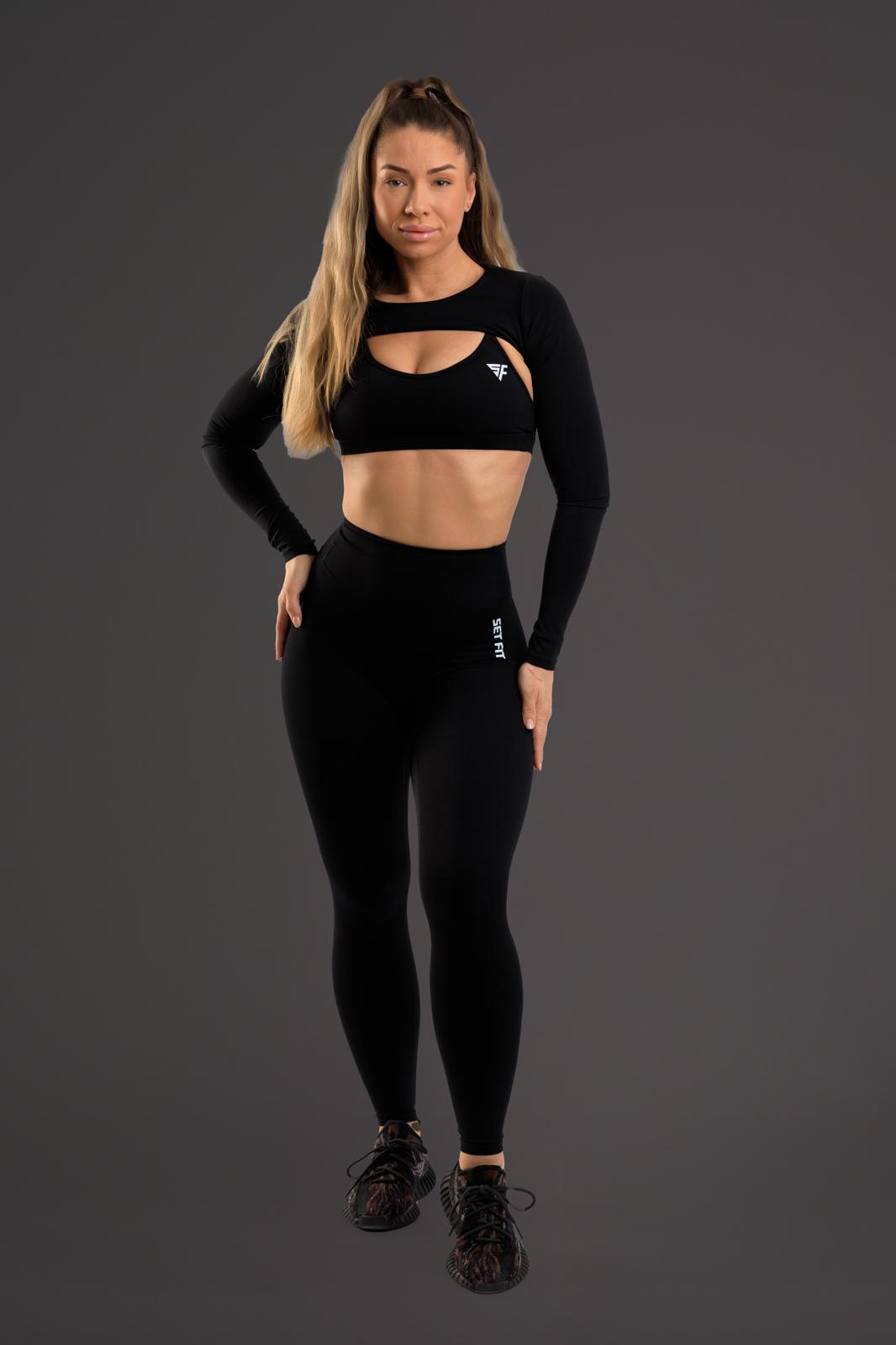 Set dama sport Sienna neagru