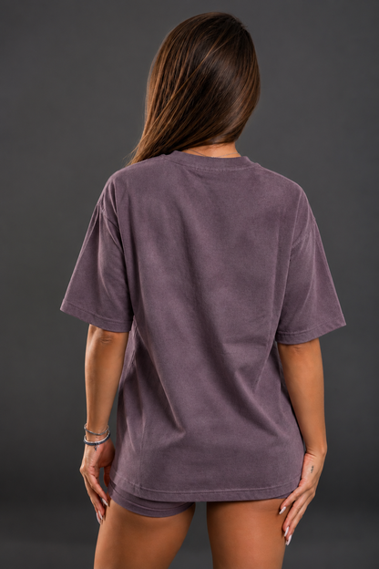Tricou dama sport Agnes plum