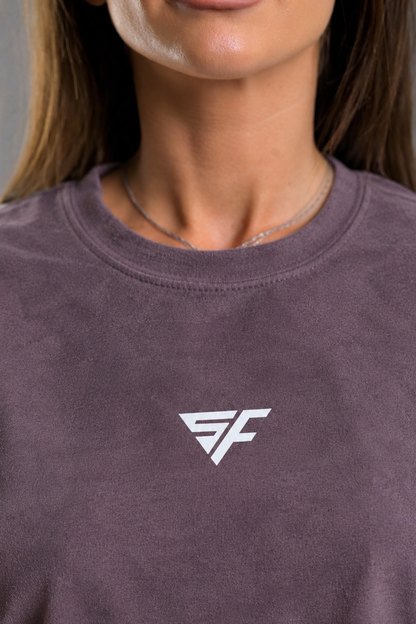 Tricou dama sport Agnes plum