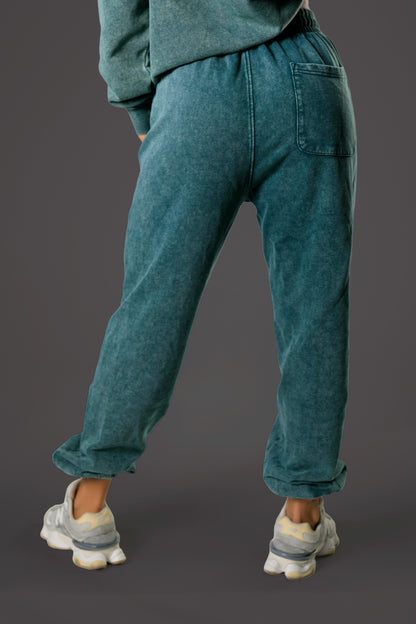Pantalon dama sport Charlotte verde salvie