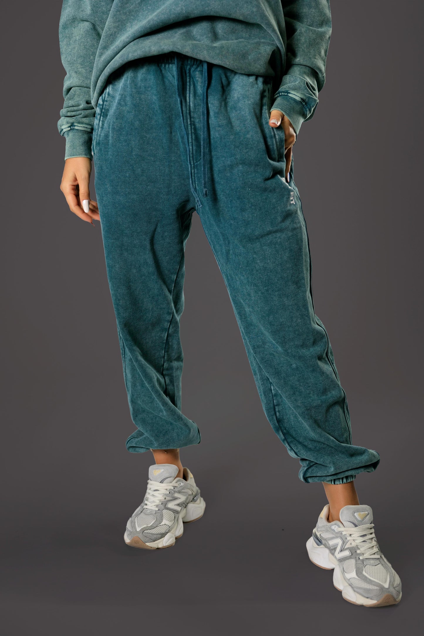 Pantalon dama sport Charlotte verde salvie