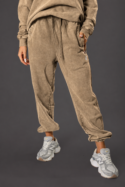 Trening dama sport Luna (bluzon + pantalon) camel
