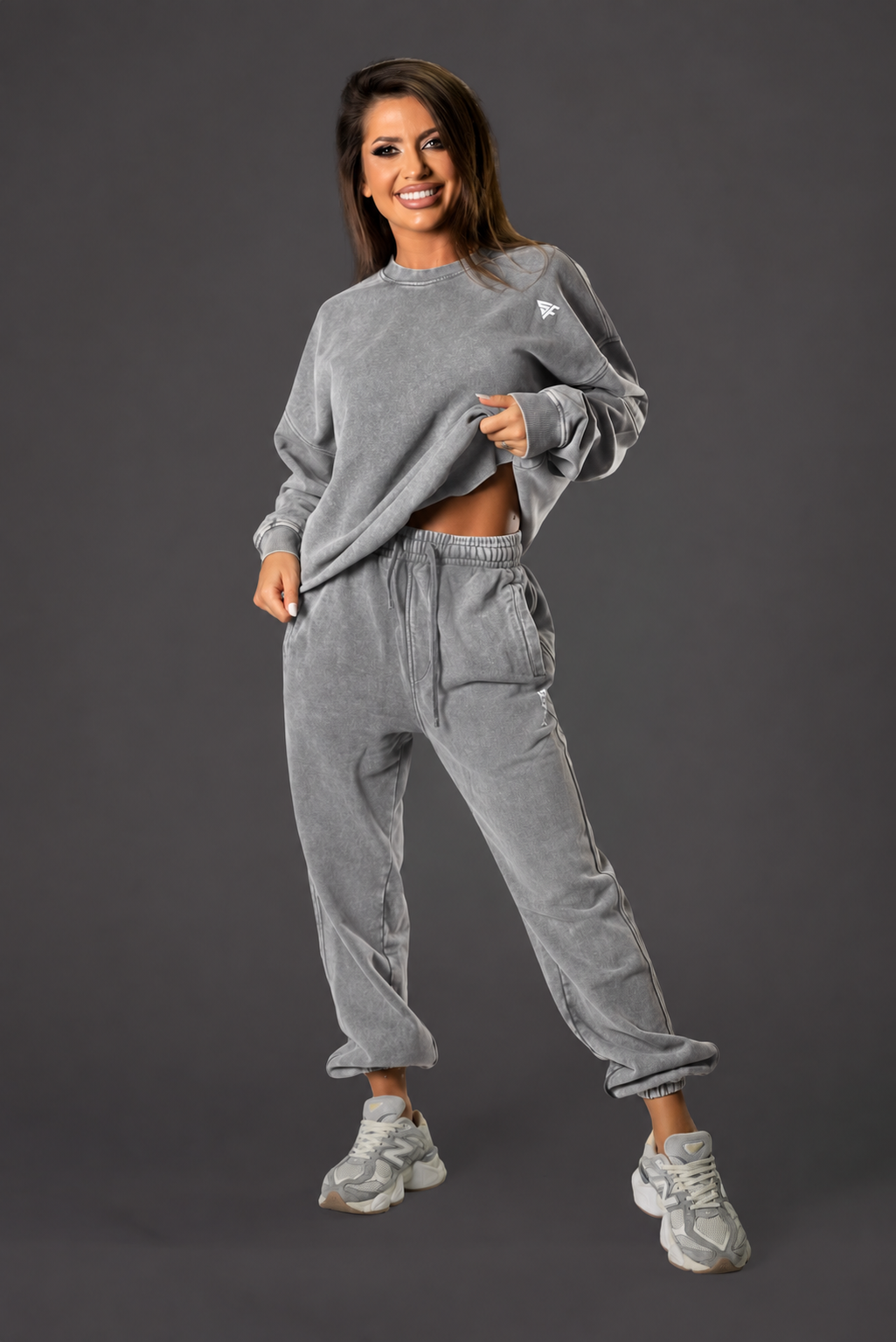 Bluzon dama sport Zaria gri