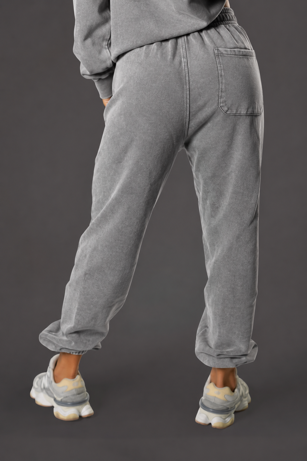 Pantalon dama sport Zaria gri deschis
