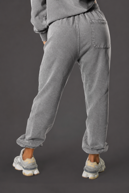 Pantalon dama sport Zaria gri deschis