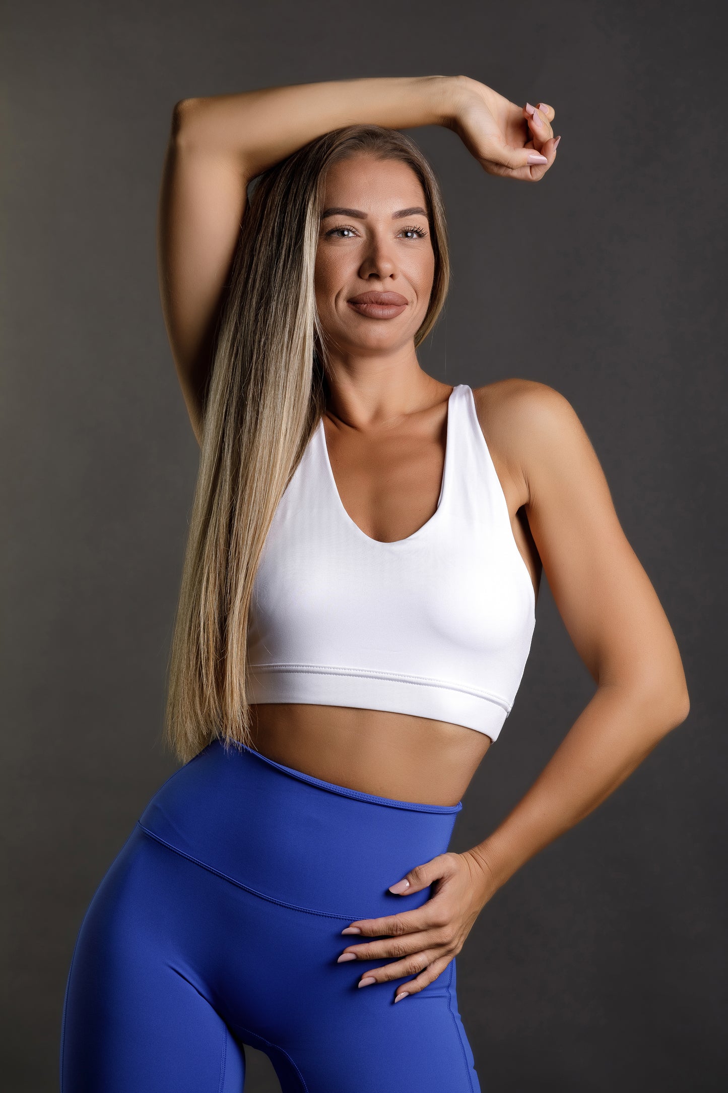 Bustiera sport dama Helen alba